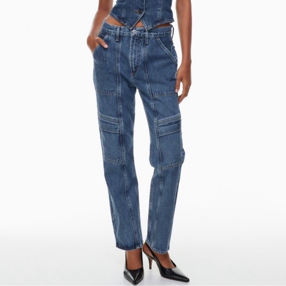 Agolde cooper cargo jeans
